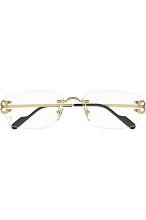 Cartier Brille mit eckigem Gestell