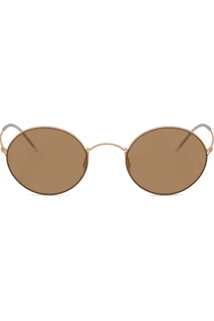Giorgio Armani Sonnenbrille mit rundem Gestell