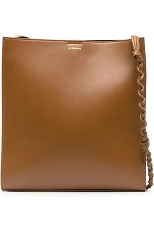 Jil Sander Schultertasche mit Logo-Prägung