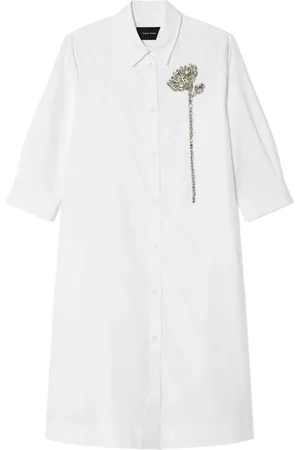 Simone Rocha Hemd mit Blumendetail