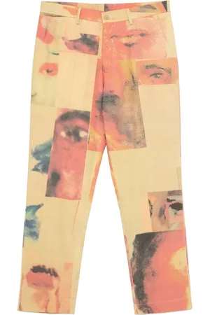 KIDSUPER STUDIOS Collage Faces Hose