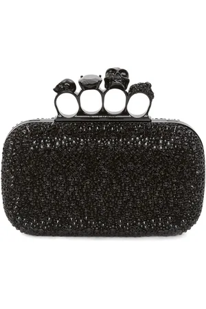 Alexander McQueen Clutch mit Ringen