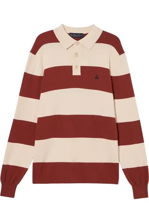 Brooks Brothers Gestreiftes Rugby-Shirt
