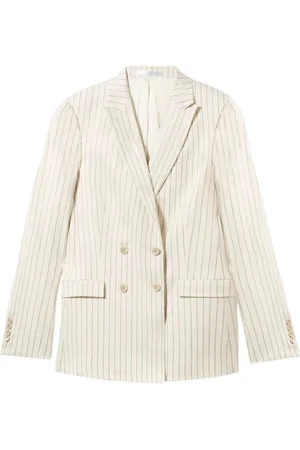 Brooks Brothers Doppelreihiger Blazer mit Nadelstreifen