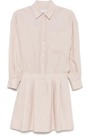 Manuel Ritz Mini-Hemdkleid aus Leinen