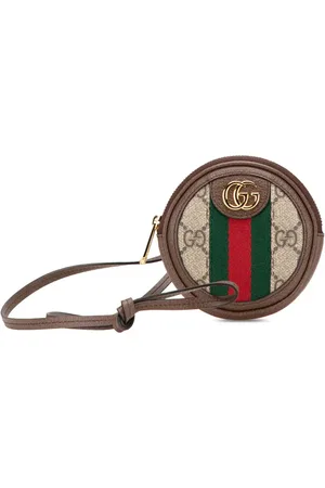 Gucci 2016-2024 mini runde GG Supreme Ophidia Schultertasche