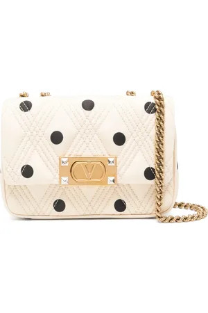 VALENTINO GARAVANI Schultertasche mit Polka Dots