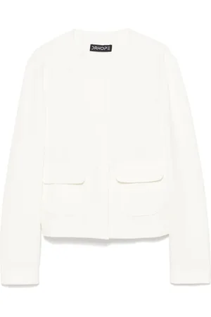 DRHOPE Jacke mit rundem Ausschnitt