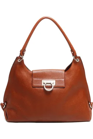 Salvatore Ferragamo 2000-2020 Schultertasche aus Leder