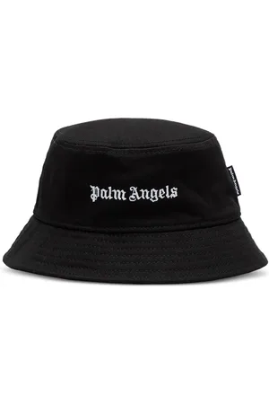 Palm Angels Fischerhut mit Logo-Stickerei
