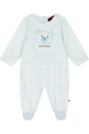 Aigner Strampler mit Teddy-Applikation
