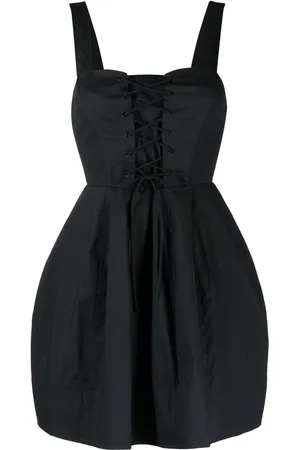 Staud Minikleid mit Schnürung