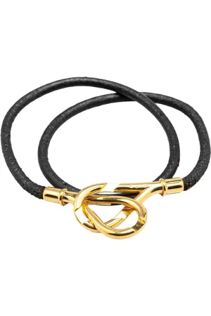 Hermès 1990-2025 Atame Double Tour Wickelarmband aus Leder