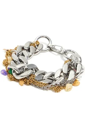 Bimba y Lola Kettenarmband mit Metallic-Anhänger