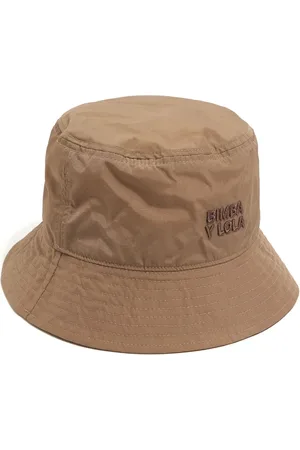 Bimba y Lola Fischerhut mit Logo-Stickerei
