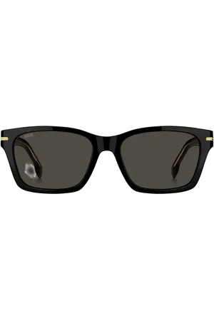 HUGO BOSS Sonnenbrille mit eckigem Gestell