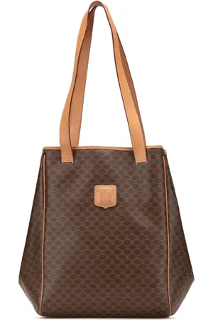 Céline 2014 Macadam Coated Canvas Tote Bag