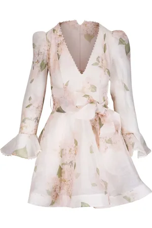 ZIMMERMANN Minikleid mit Blumen-Print