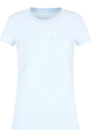Armani Exchange T-Shirt mit Logo-Print