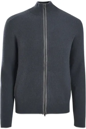 LUCIANO BARBERA Cardigan mit Stehkragen