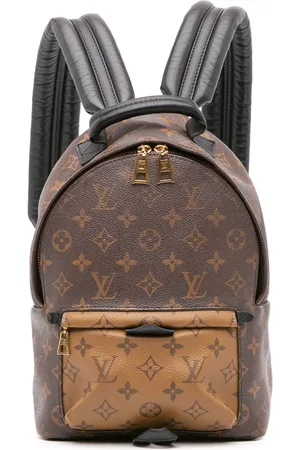 LOUIS VUITTON 2019 Monogram Reverse Palm Springs PM Rucksack