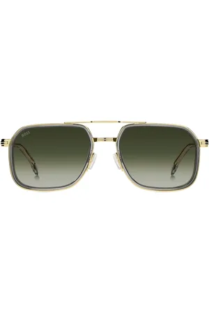HUGO BOSS Sonnenbrille mit eckigem Gestell