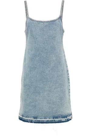 HUGO BOSS Jeans-Minikleid aus Stretch