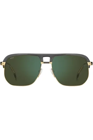 HUGO BOSS Sonnenbrille mit eckigem Gestell