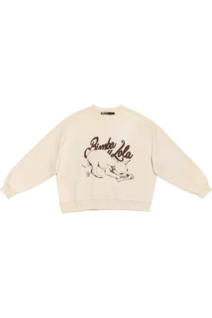 Bimba y Lola Cropped-Sweatshirt mit grafischem Print