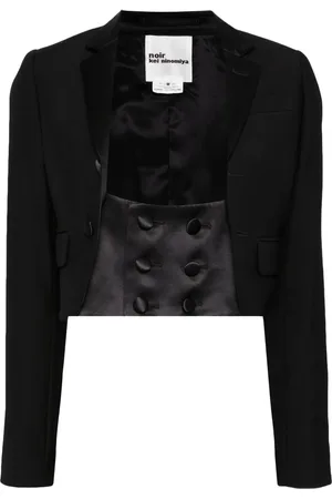 NOIR KEI NINOMIYA Doppelreihiger Smoking-Blazer