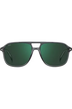 HUGO BOSS Sonnenbrille mit eckigem Gestell