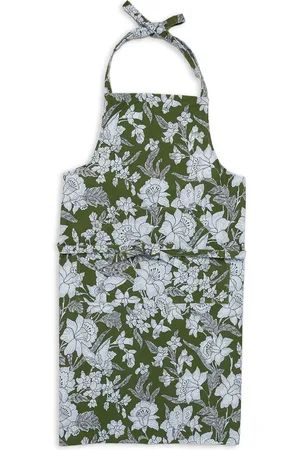 La DoubleJ Schürze mit Blumen-Print