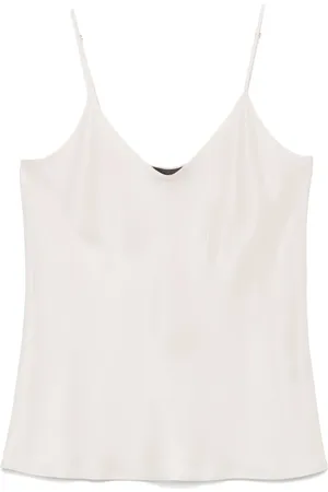 LORENA ANTONIAZZI Krepp-Tanktop