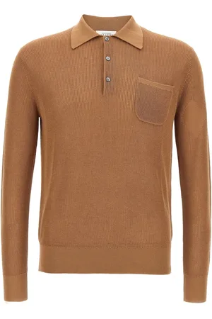 BALLANTYNE Geripptes Poloshirt