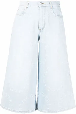 Stella McCartney Stella Distressed-Culottes
