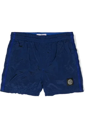 Stone Island Badeshorts mit Kompass-Motiv