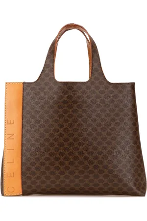 Céline 2000 Macadam Coated Canvas Tote Bag