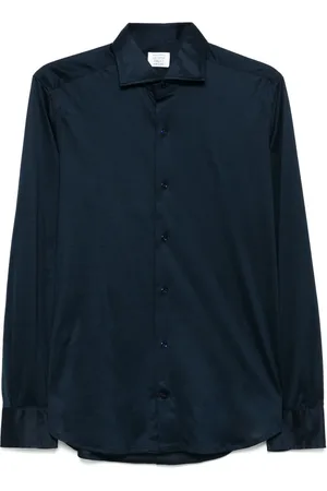 MAZZARELLI Klassisches Jerseyhemd