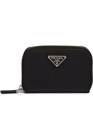 Prada Portemonnaie aus Saffiano-Leder