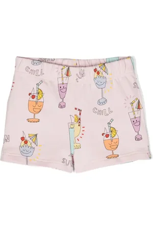Stella McCartney Shorts mit grafischem Print