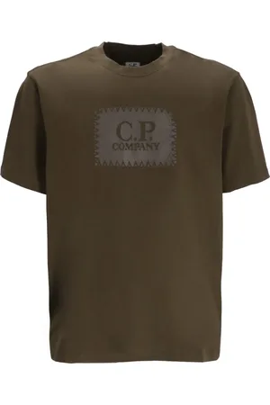 C.P. Company T-Shirt mit Logo im Label-Style