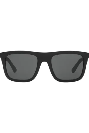 Burberry Karierte Sonnenbrille mit Prägung
