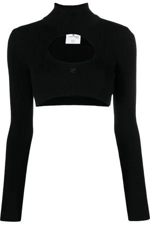 Courrèges Pullover mit Logo-Stickerei