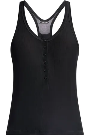 Tom Ford Geripptes Jersey-Tanktop