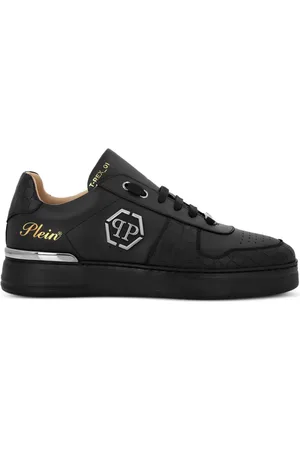 Philipp Plein Sneakers mit Logo-Schild