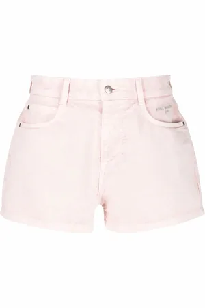 Stella McCartney Shorts mit Logo-Stickerei