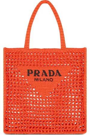 Prada Shopper mit Triangel-Logo