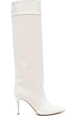 PARIS TEXAS Stiefel mit Kroko-Optik 85mm
