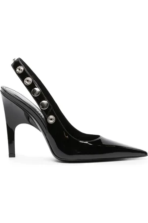 The Attico Pumps mit Kristallriemen 105mm
