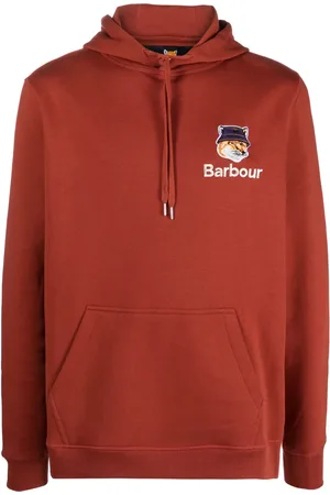 Barbour Hoodie mit Logo-Stickerei